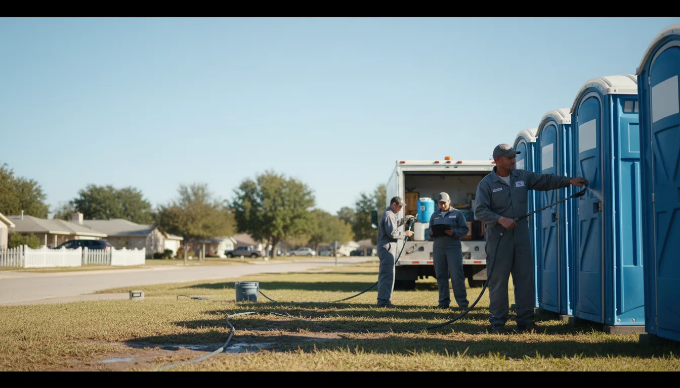 Long-Term Portable Toilet Rental in Crouse, NC near me